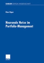 book Neuronale Netze im Portfolio-Management