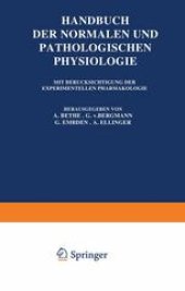 book Handbuch der Normalen und Pathologischen Physiologie: Vierzehnter Band / Erste Halfte Fortpflanzung · Entwicklung und Wachstum