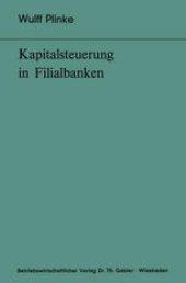 book Kapitalsteuerung in Filialbanken