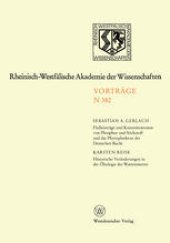 book Flußeinträge und Konzentrationen von Phosphor und Stickstoff und das Phytoplankton der Deutschen Bucht. Historische Veränderungen in der Ökologie des Wattenmeeres: 363. Sitzung am 6. Dezember 1989 in Düsseldorf