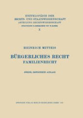 book Burgerliches Recht: Familienrecht