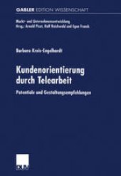 book Kundenorientierung durch Telearbeit: Potentiale und Gestaltungsempfehlungen