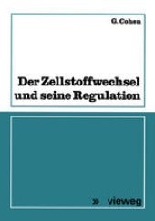 book Der Zellstoff Wechsel und seine Regulation