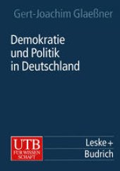 book Demokratie und Politik in Deutschland