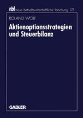 book Aktienoptionsstrategien und Steuerbilanz