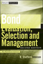 book Bond Evaluation, Selection, and Management, Second Edition