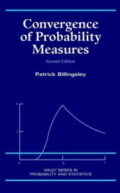 book Convergence of Probability Measures, Second Edition