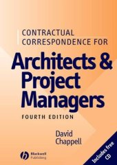 book Contractual Correspondence for Architects and Project Managers, Fourth Edition