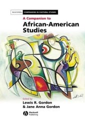 book A Companion to African-American Studies