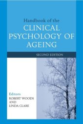 book Handbook of the Clinical Psychology of Ageing