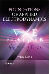 book Foundations of Applied Electrodynamics