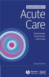 book Essential Guide to Acute Care, Second Edition