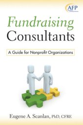 book Fundraising Consultants: A Guide for Nonprofit Organizations