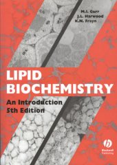 book Lipid Biochemistry, 5th Edition