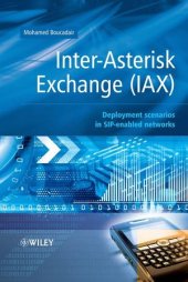 book Inter-Asterisk Exchange (IAX): Deployment Scenarios in SIP-Enabled Networks