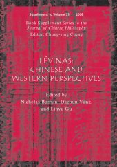 book Levinas: Chinese and Western Perspectives