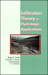 book Infiltration Theory for Hydrologic Applications