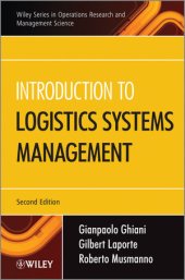 book Introduction to Logistics Systems Management, Second Edition