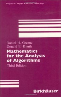 cover of the book Mathematics for the analysis of algorithms