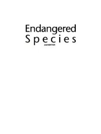 cover of the book Endangered species