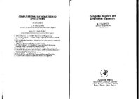 cover of the book Computer algebra and differential equations