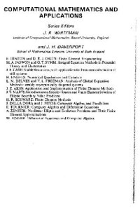 cover of the book Computer algebra and differential equations