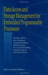 cover of the book Data access and storage management for embedded programmable processors