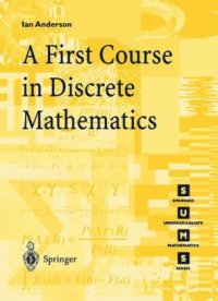 cover of the book A First Course in Discrete Mathematics