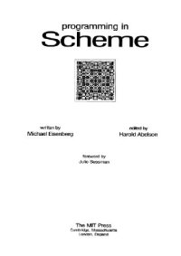 cover of the book Programming in Scheme