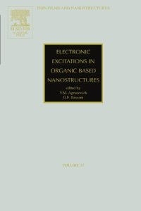 cover of the book Electronic Excitations in Organic Based Nanostructures, Volume 31