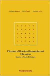 cover of the book Principles of quantum computation and information