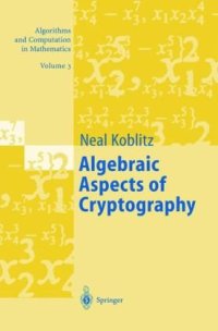 cover of the book Algebraic Aspects of Cryptography