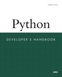 cover of the book Python developer's handbook