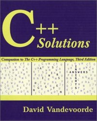 cover of the book C++ solutions: companion to Stroustrup's book C++ programming language, 3ed