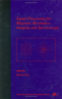 cover of the book Signal processing for magnetic resonance imaging and spectroscopy