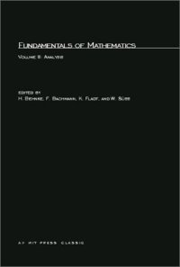 cover of the book Fundamentals of mathematics. Analysis