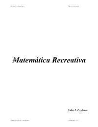 cover of the book Matematicas Recreativas 1 