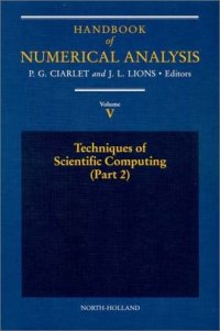 cover of the book Handbook of Numerical Analysis. Techniques of Scientific Computing (Part 2)