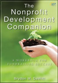 cover of the book The Nonprofit Development Companion: A Workbook for Fundraising Success