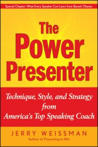 cover of the book The Power Presenter: Technique, Style, and Strategy from America's Top Speaking Coach