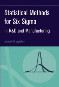 cover of the book Statistical Methods for Six Sigma: In R&D and Manufacturing