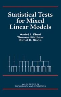 cover of the book Statistical Texts for Mixed Linear Models