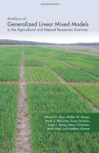 cover of the book Analysis of Generalized Linear Mixed Models in the Agricultural and Natural Resources Sciences