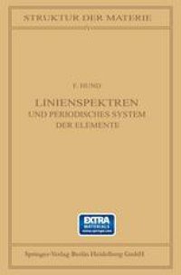 cover of the book Linienspektren: Und Periodisches System der Elemente