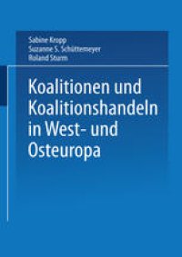 cover of the book Koalitionen in West- und Osteuropa