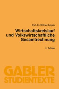 cover of the book Wirtschaftskreislauf und Volkswirtschaftliche Gesamtrechnung