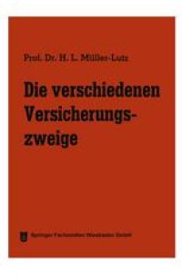 cover of the book Die verschiedenen Versicherungszweige