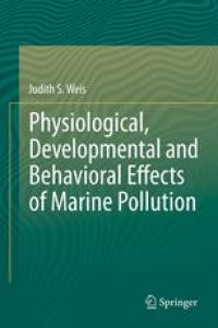 cover of the book Physiological, Developmental and Behavioral Effects of Marine Pollution