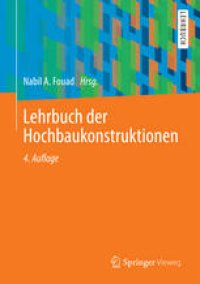 cover of the book Lehrbuch der Hochbaukonstruktionen