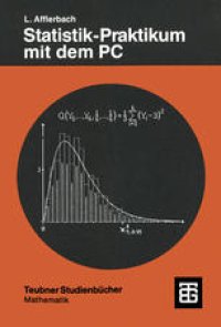 cover of the book Statistik-Praktikum mit dem PC